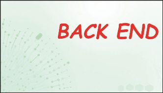 BACK END DEVELOPMENT
