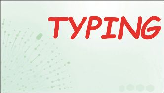 ENGLISH TYPING